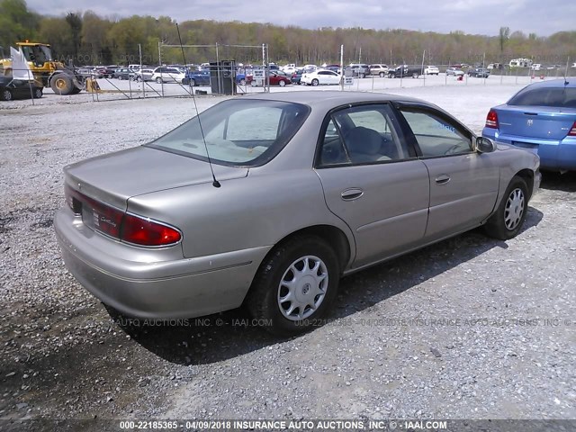 2G4WS52J231197457 - 2003 BUICK CENTURY CUSTOM GOLD photo 4