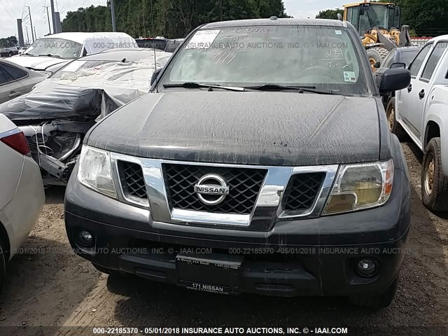 1N6AD0ER9EN754585 - 2014 NISSAN FRONTIER S/SV/SL/PRO-4X GRAY photo 6