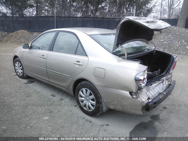 4T1BE32K66U746704 - 2006 TOYOTA CAMRY LE/XLE/SE TAN photo 3