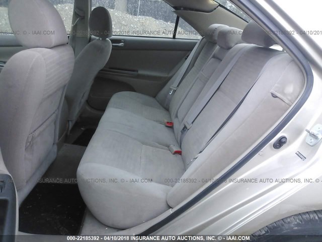 4T1BE32K66U746704 - 2006 TOYOTA CAMRY LE/XLE/SE TAN photo 8