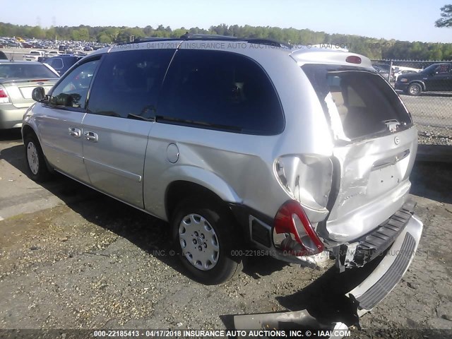 2C4GP44R54R596146 - 2004 CHRYSLER TOWN & COUNTRY LX SILVER photo 3