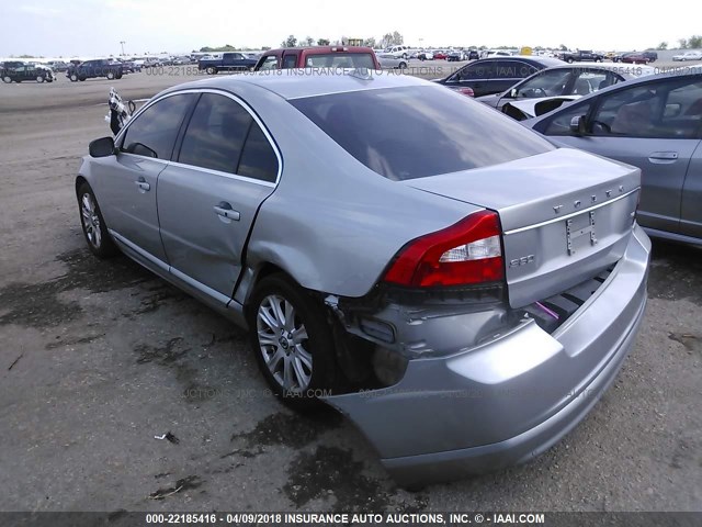 YV1AS982991105839 - 2009 VOLVO S80 3.2 SILVER photo 3