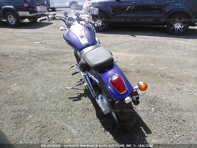 1HFSC46073A103595 - 2003 HONDA VTX1800 C PURPLE photo 3