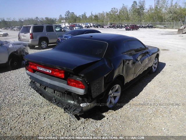 2C3CDYAG2DH674782 - 2013 DODGE CHALLENGER SXT BLACK photo 6