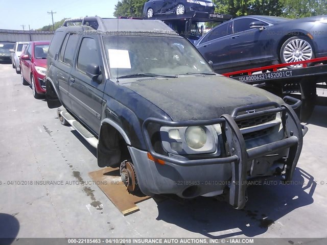 5N1ED28T44C620323 - 2004 NISSAN XTERRA XE/SE BLACK photo 1