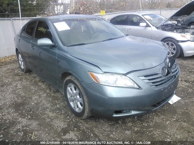 4T4BE46KX8R041459 - 2008 TOYOTA CAMRY CE/LE/XLE/SE GREEN photo 1