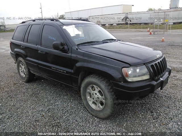 1J4GW38S82C228490 - 2002 JEEP GRAND CHEROKEE SPORT BLACK photo 1