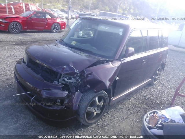 JTLKT324554012313 - 2005 TOYOTA SCION XB იასამნისფერი ფოტო 2