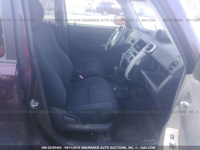 JTLKT324554012313 - 2005 TOYOTA SCION XB იასამნისფერი ფოტო 5