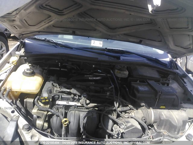 1FAFP34N97W364833 - 2007 FORD FOCUS ZX4/S/SE/SES 银色 照片 10