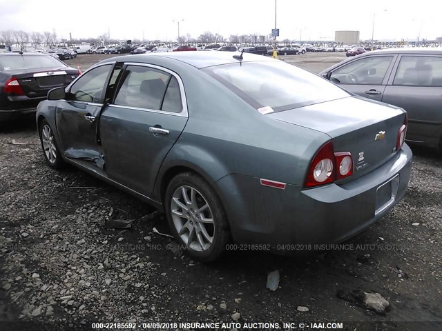 1G1ZK57B294254541 - 2009 CHEVROLET MALIBU LTZ 绿色 照片 3