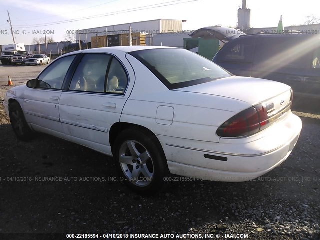 2G1WL52JXY1290633 - 2000 CHEVROLET LUMINA WHITE photo 3