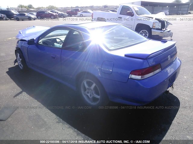 JHMBB61521C002525 - 2001 HONDA PRELUDE SH BLUE photo 3