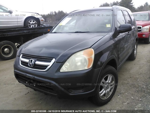 SHSRD78823U161415 - 2003 HONDA CR-V EX BLACK photo 2