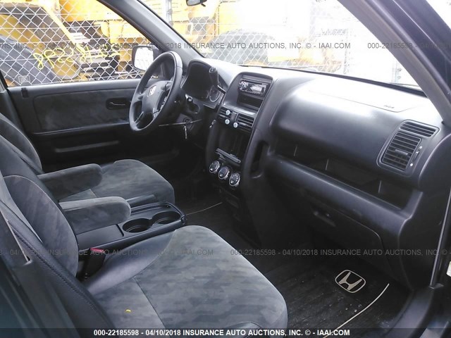 SHSRD78823U161415 - 2003 HONDA CR-V EX BLACK photo 5