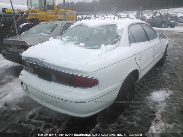 2G4WS52M5X1527656 - 1999 BUICK CENTURY CUSTOM WHITE photo 4