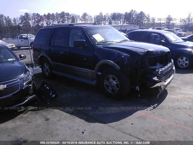 1FMFU18L14LB32865 - 2004 FORD EXPEDITION EDDIE BAUER BLACK photo 1