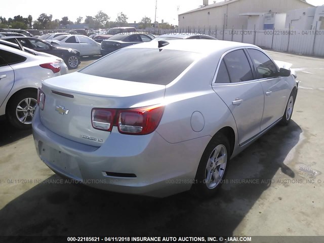 1G11A5SA1GF121480 - 2016 CHEVROLET MALIBU LIMITED LS 银色 照片 4