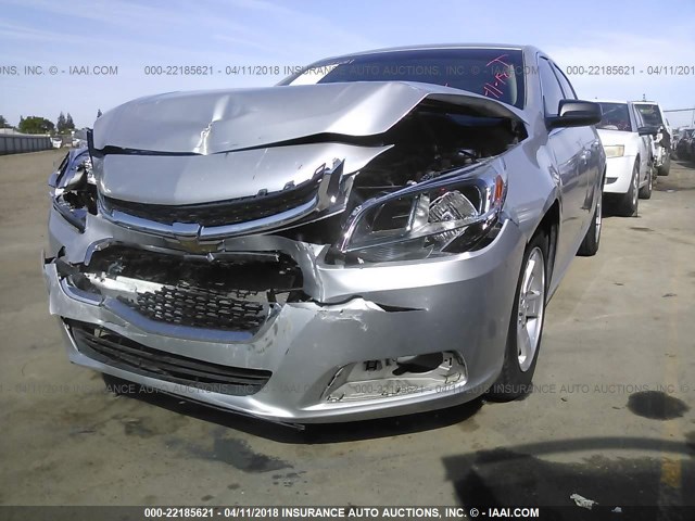 1G11A5SA1GF121480 - 2016 CHEVROLET MALIBU LIMITED LS SILVER photo 6