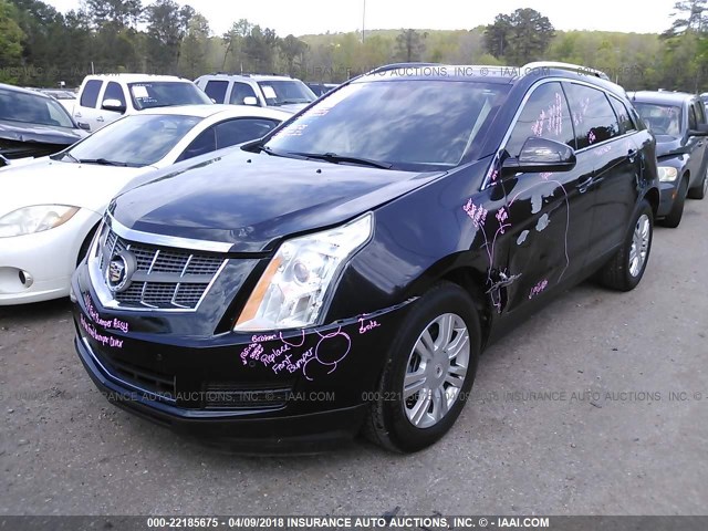 3GYFNAE33CS504473 - 2012 CADILLAC SRX LUXURY COLLECTION BLACK photo 6