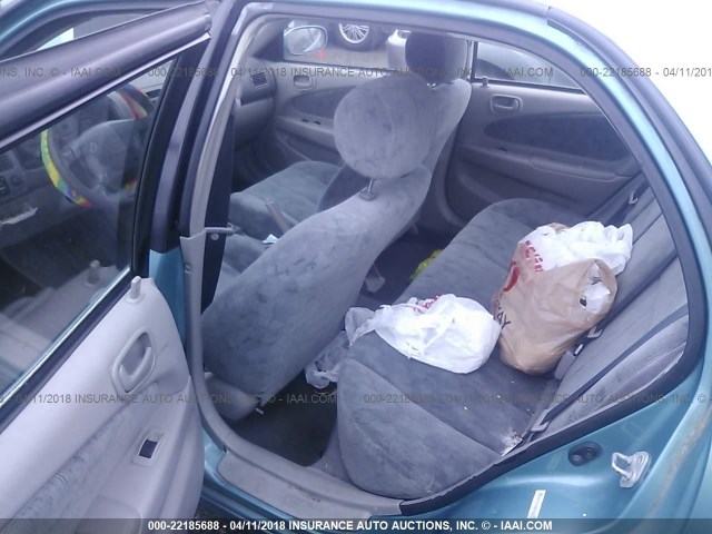1NXBR18E2XZ210506 - 1999 TOYOTA COROLLA VE/CE/LE TURQUOISE photo 8