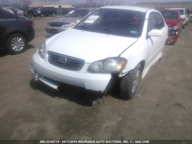 2T1BR32E25C455471 - 2005 TOYOTA COROLLA CE/LE/S WHITE photo 6