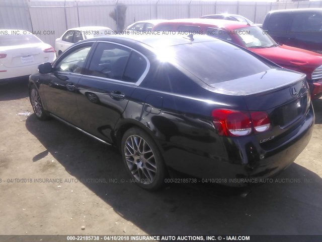 JTHBE1KS3A0049157 - 2010 LEXUS GS 350 BLACK photo 3