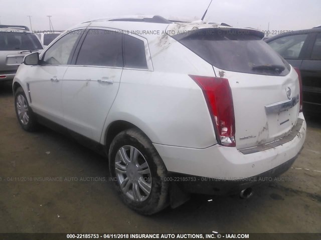 3GYFNDE36CS649363 - 2012 CADILLAC SRX LUXURY COLLECTION WHITE photo 3