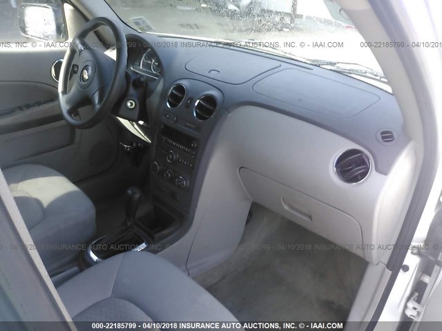 3GNCA13B29S574111 - 2009 CHEVROLET HHR LS WHITE photo 5