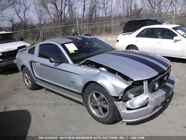 1ZVFT82H465142752 - 2006 FORD MUSTANG GT SILVER photo 1