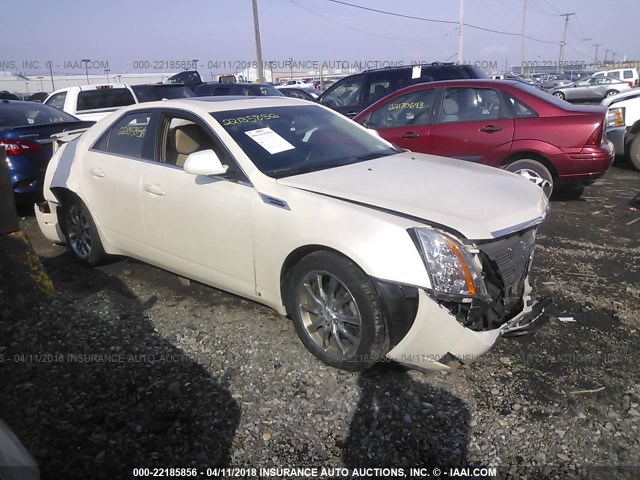 1G6DH577390144734 - 2009 CADILLAC CTS WHITE photo 1