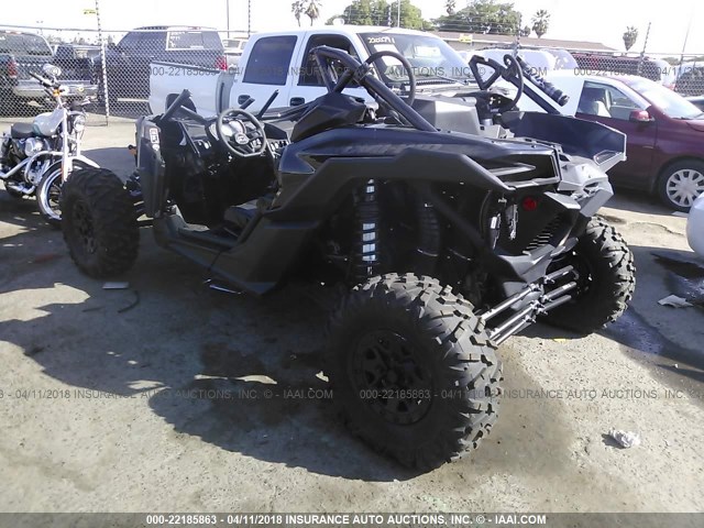 3JBVXAW22JK000398 - 2018 CAN-AM MAVERICK X3 X RS TURBO R BLACK photo 3