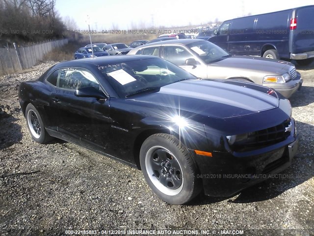 2G1FA1ED4B9111323 - 2011 CHEVROLET CAMARO LS BLACK photo 1