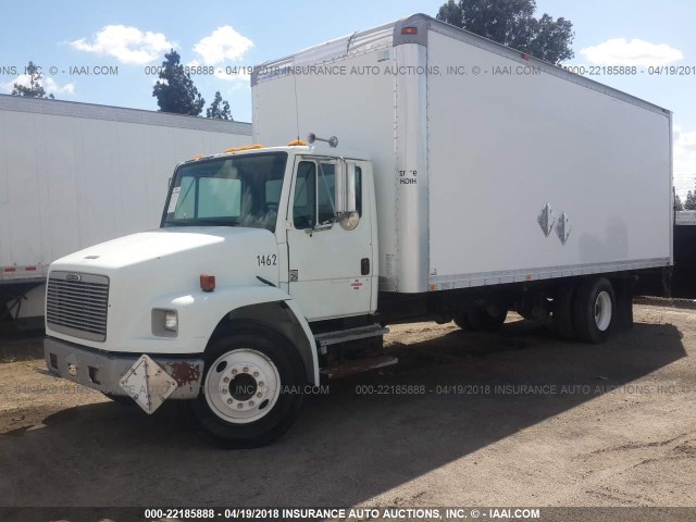 1FVABSAK91HJ37942 - 2001 FREIGHTLINER FL70  WHITE photo 2