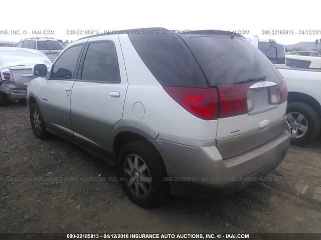 3G5DA03E83S584223 - 2003 BUICK RENDEZVOUS CX/CXL WHITE photo 3