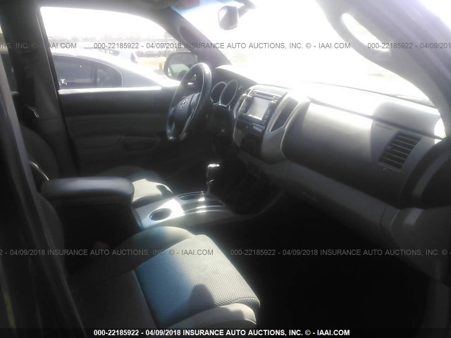 3TMJU4GN8DM146800 - 2013 TOYOTA TACOMA DOUBLE CAB PRERUNNER BLUE photo 5