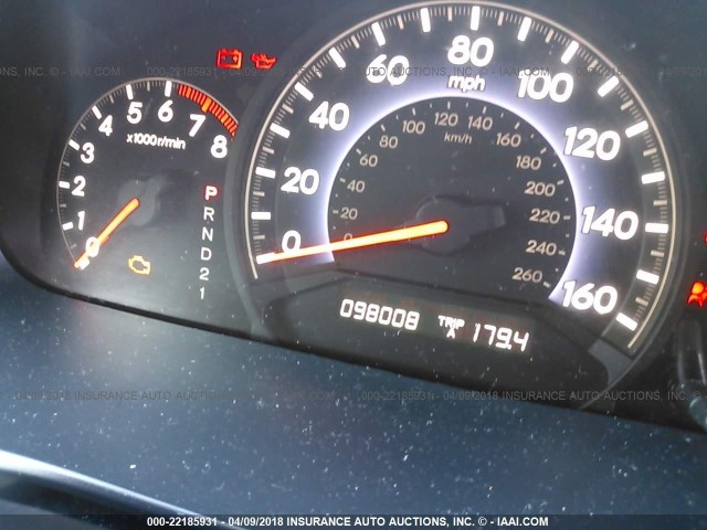 5FNRL3H63AB027995 - 2010 HONDA ODYSSEY EXL ლურჯი ფოტო 7