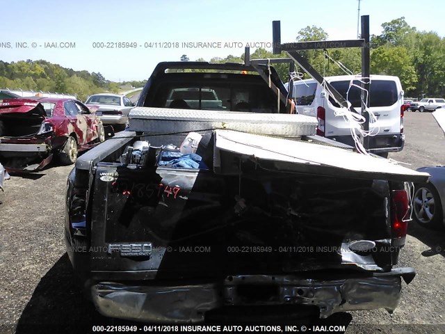 1FTWW32F11EA27014 - 2001 FORD F350 SUPER DUTY BLACK photo 8