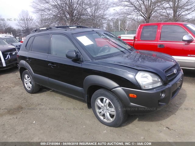 KM8JN12D77U618829 - 2007 HYUNDAI TUCSON SE/LIMITED BLACK photo 1