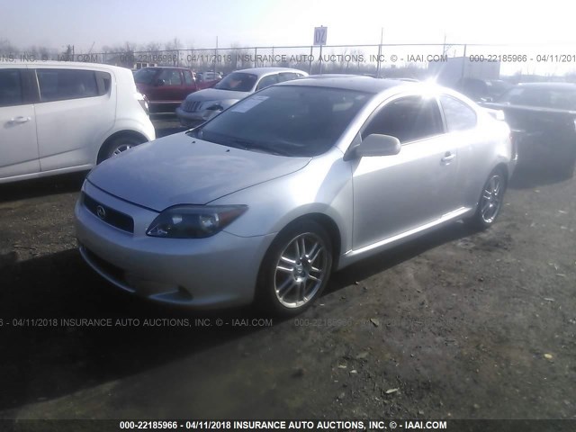 JTKDE177260080057 - 2006 TOYOTA SCION TC 银色 照片 2