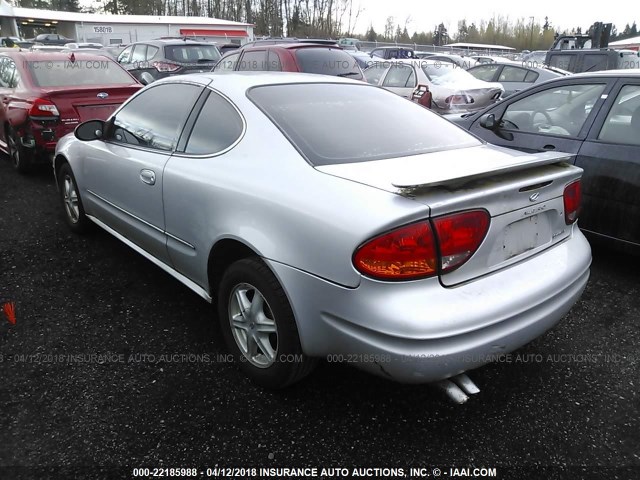 1G3NL12F33C236195 - 2003 OLDSMOBILE ALERO GL SILVER photo 3