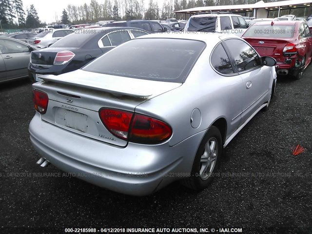 1G3NL12F33C236195 - 2003 OLDSMOBILE ALERO GL SILVER photo 4