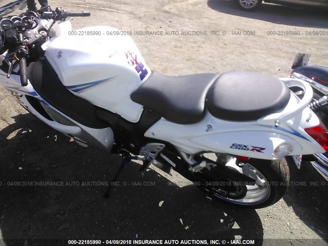 JS1GX72AX92100286 - 2009 SUZUKI GSX1300 R WHITE photo 3