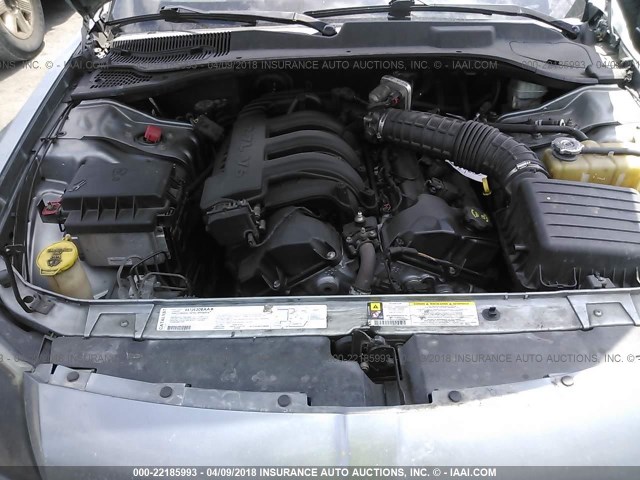 2D4FV47TX6H453374 - 2006 DODGE MAGNUM SE GRAY photo 10