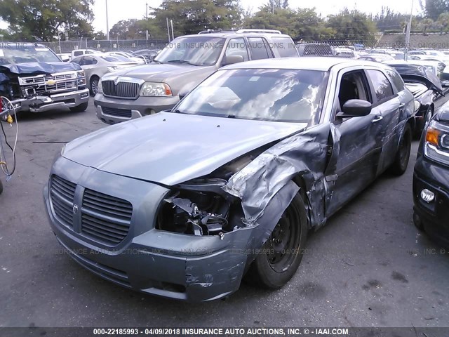 2D4FV47TX6H453374 - 2006 DODGE MAGNUM SE GRAY photo 2