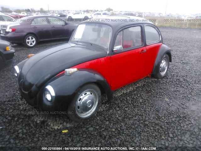 1122254010 - 1972 VOLKSWAGEN BEETLE RED photo 2