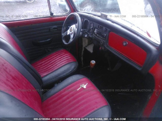 1122254010 - 1972 VOLKSWAGEN BEETLE RED photo 5