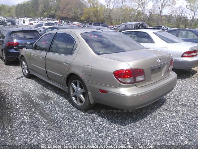 JNKDA31AX4T206842 - 2004 INFINITI I35 GOLD photo 3