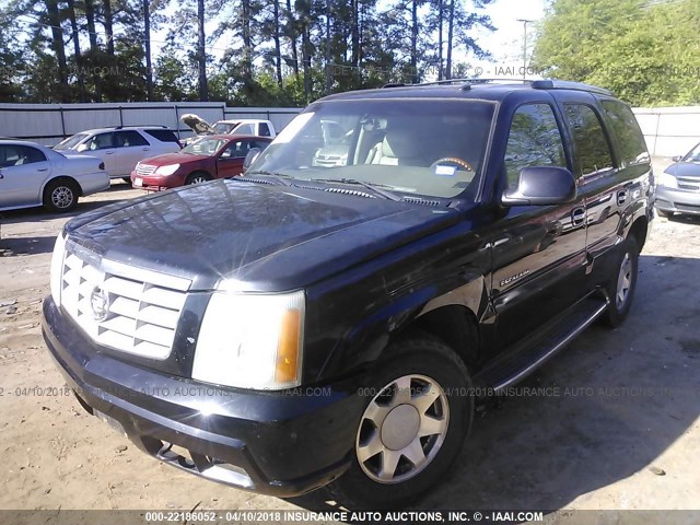 1GYEK63N93R136051 - 2003 CADILLAC ESCALADE LUXURY أسود صورة 2