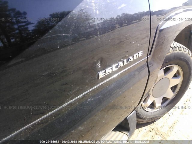 1GYEK63N93R136051 - 2003 CADILLAC ESCALADE LUXURY أسود صورة 6